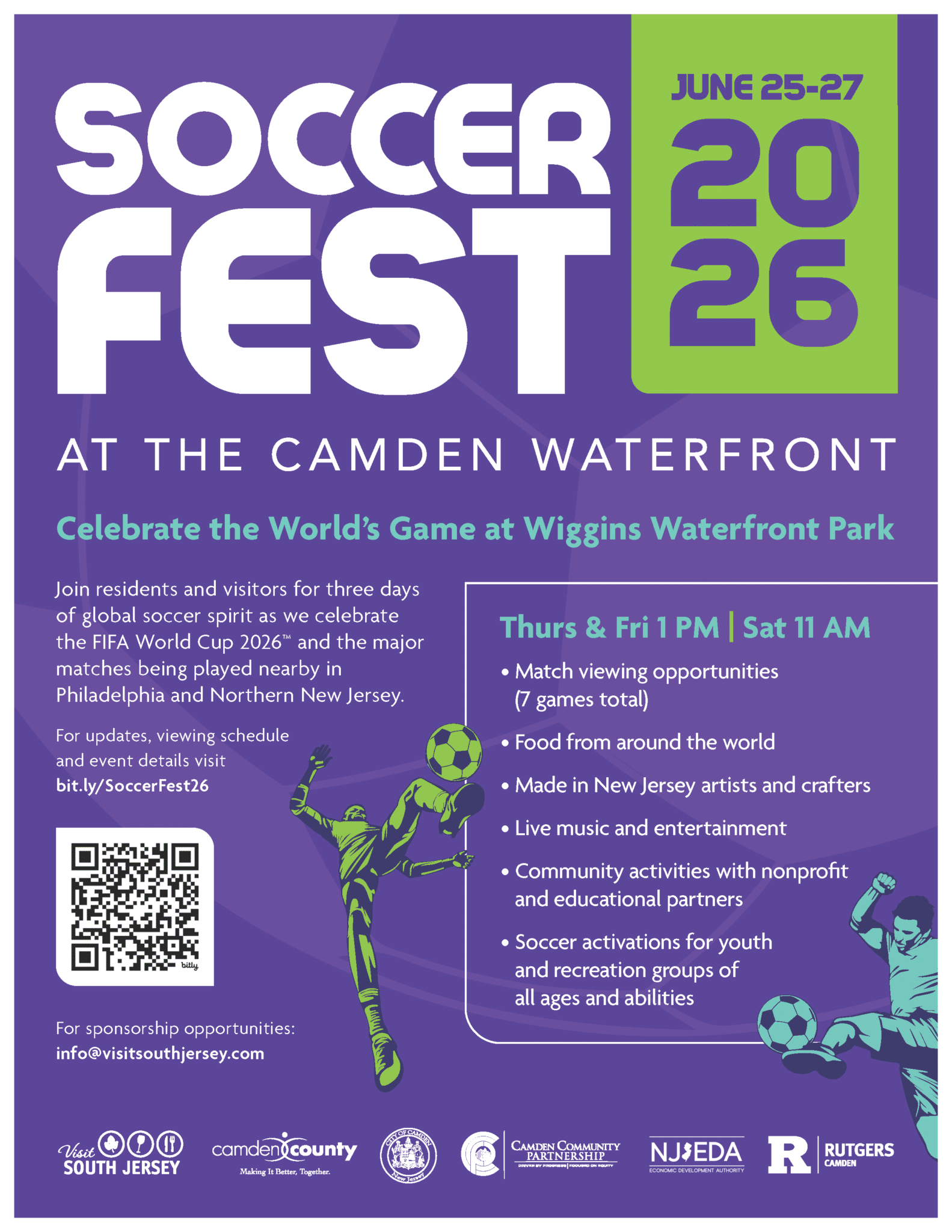 SoccerFest26 at the Camden Waterfront