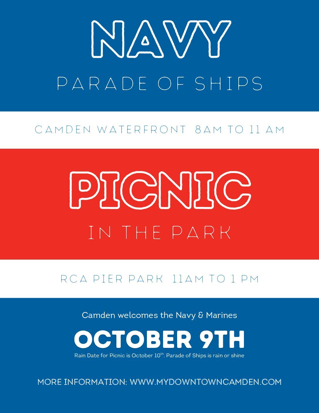 Viewing Party and Picnic: Navy Marine Corps Homecoming 250 Parade of Ships